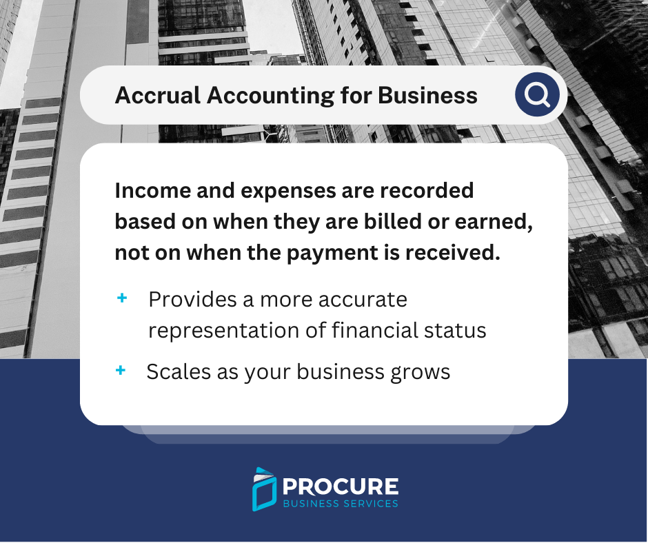 Accrual Accounting for Business